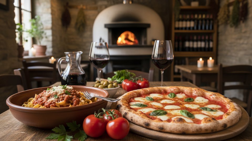 Azzurro Pizza, Pasta & Patate