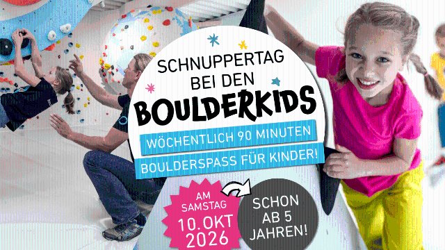 Boulderkids Schnuppertag