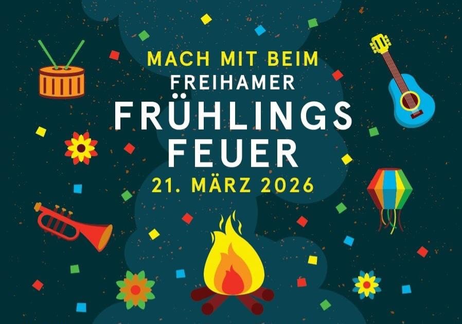 Freihamer Frühlingsfeuer am Samstag – gemeinsamer Start in den Frühling